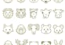 do flat vector pattern designs for fabric, packaging, products